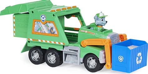 Paw Patrol Rocky's Recycling Truck, Vehicle Figure ...