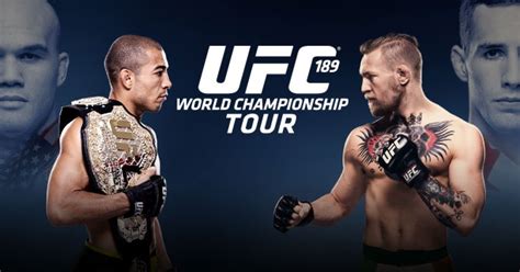 UFC 189: World Tour Press Conference | UFC ® - Media