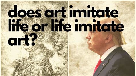 Does life Imitates Art or Art imitates Art? - YouTube