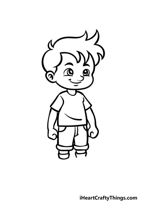 Little Kid Cartoon Drawing