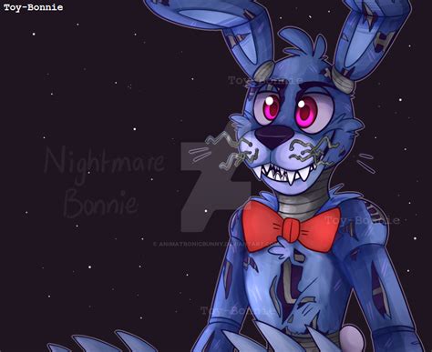 Nightmare Bonnie by AnimatronicBunny on DeviantArt