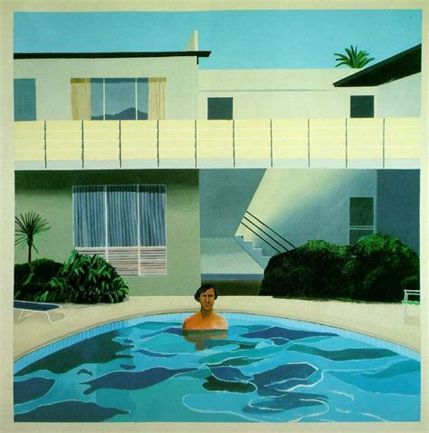 David Hockney - Portrait of Nick Wilder, 1966 David Hockney Portraits ...