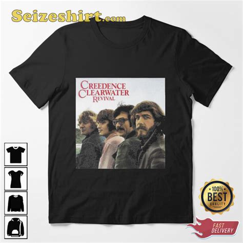 Creedence Clearwater Revival Essential T-shirt - Seizeshirt.com