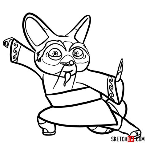 How to Draw Master Shifu: Sketching the Kung Fu Legend