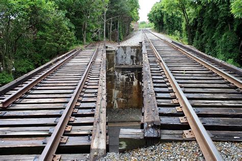 Two Train Bridge Tracks Photograph by Selena Lorraine - Pixels