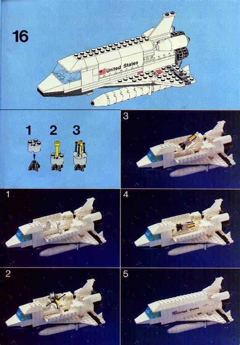 Lego Space Shuttle Instructions