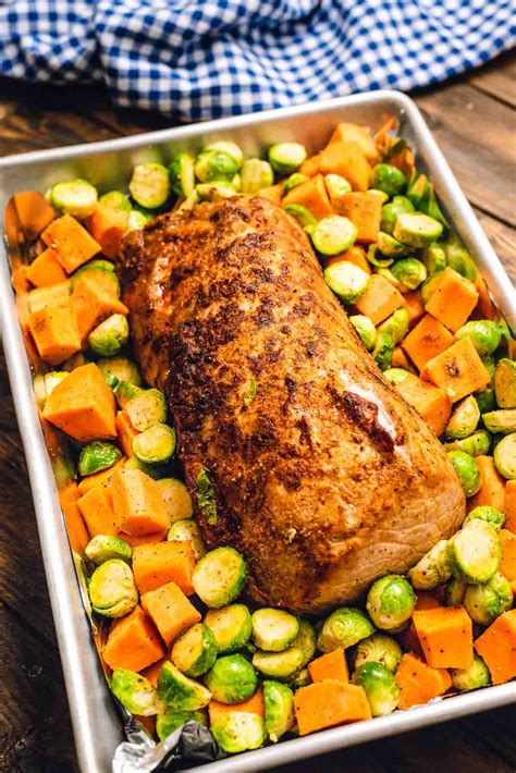 Pork Loin Roast with Vegetables - Julie's Eats & Treats