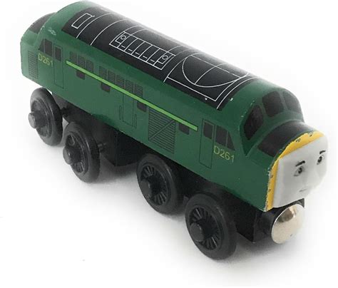 Amazon.com: Thomas & Friends Wooden Railway - The Diesel D261 : Toys ...