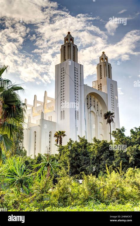 Casablanca Cathedral, HDR Image Stock Photo - Alamy