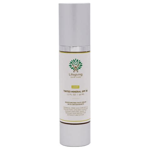 Tinted Mineral SPF - Lifegiving Botanicals