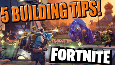 5 BUILDING TIPS for BEGINNERS | FORTNITE - YouTube