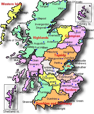 Map Of Scotland - Share Map