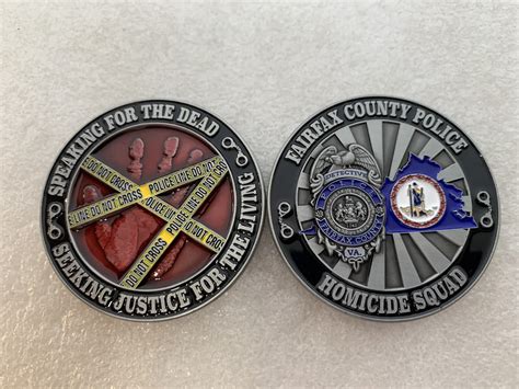 Custom Police Challenge Coins