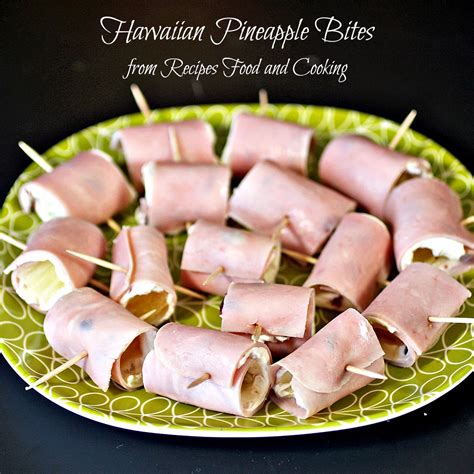 Hawaiian Pineapple Bites - Recipes Food and Cooking