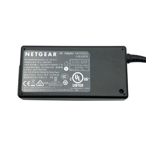 Geniune AC Adapter 60W for Netgear Nighthawk R8000 X6 Smart WiFi Router ...