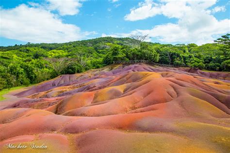 >: Dart At The Map: Chamarel, Mauritius