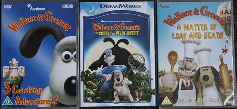 Wallace & Gromit - The Complete Collection and MORE !!! 3 dvds (5 ...