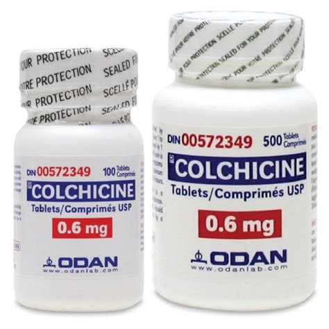 COLCHICINE ODAN Tablets 0.6 mg - Odan Laboratories Ltd.