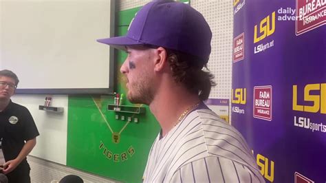 LSU baseball outfielder Dylan Crews discusses the key to controlling ...