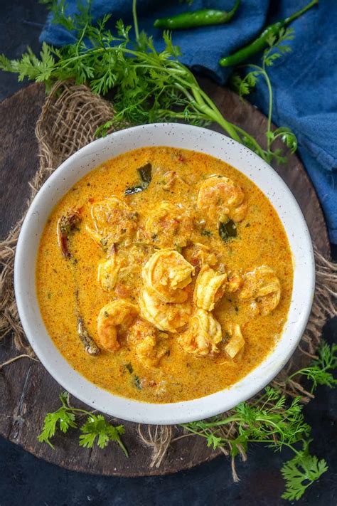 Easy Indian Coconut Shrimp Curry Recipe + Video