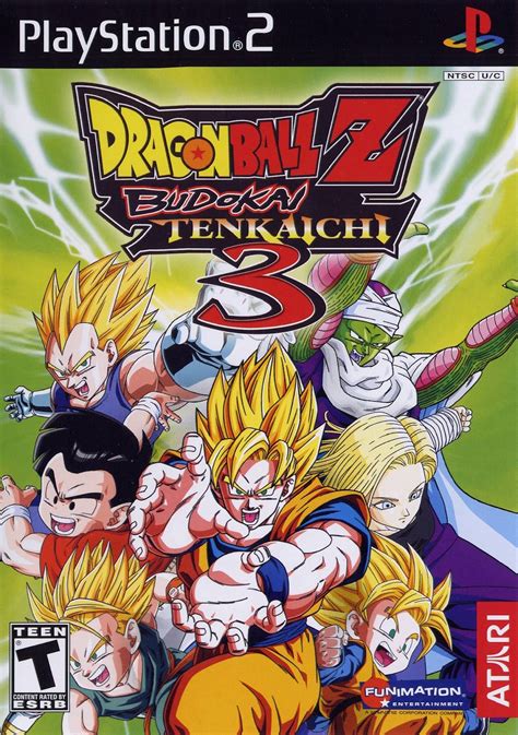 Dragon Ball Z Budokai Tenkaichi 3 Sony Playstation 2 Game