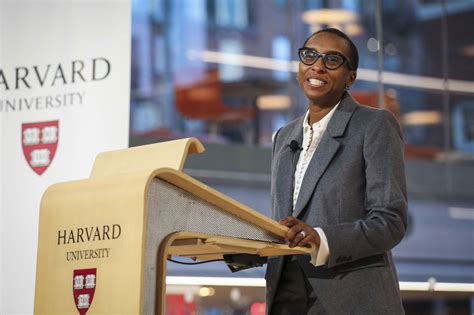 Who is Claudine Gay, the outgoing Harvard University president?