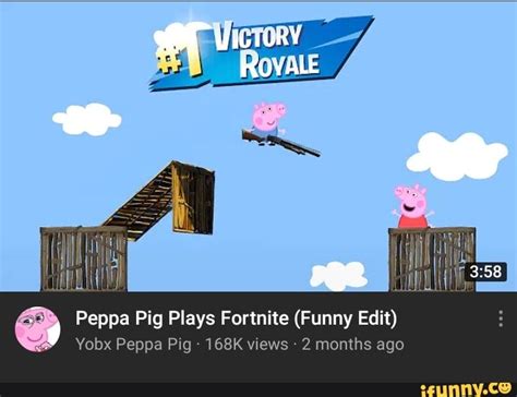 Peppa Pig Plays Fortnite (Funny I Yobx Peppa Pig 168K views 2 months ...