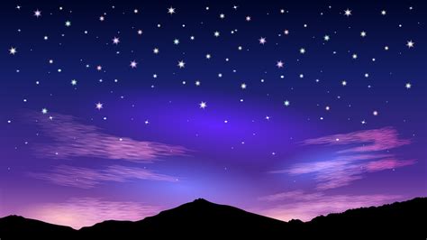 Starry Night Sky Clip Art