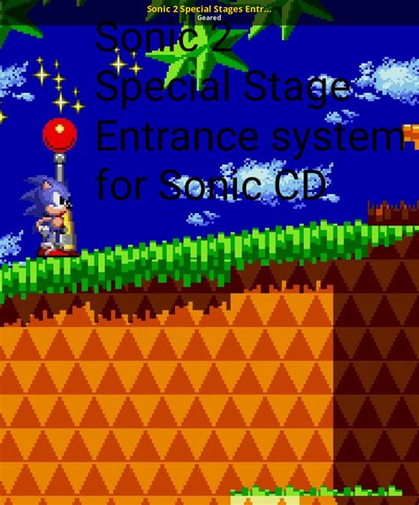 Sonic 2 Special Stages Entrances [Sonic CD (2011)] [Mods]