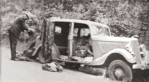 May 23, 1934 - Bonnie & Clyde are shot to death in a Ford V8 - This Day ...