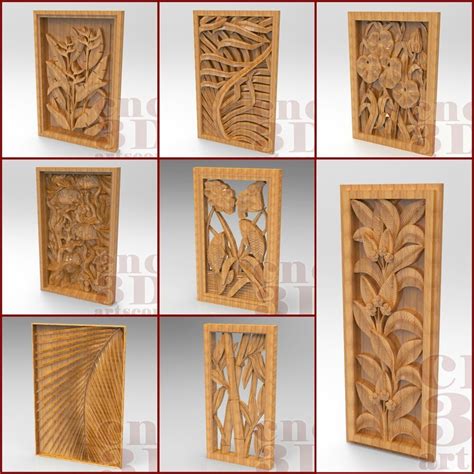 3d Cnc Wood Carving Patterns - Woodcarving HD Image