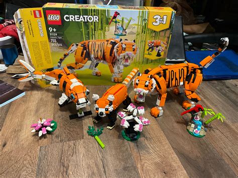 Just finished all three models from Majestic Tiger (31129). Love the ...