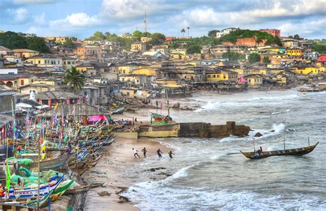 Cape Coast, Ghana | Looking out to the harbour from Elmina C… | Nina ...