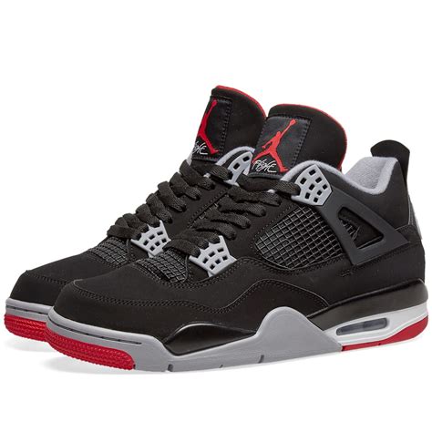 Nike Air Jordan IV OG Black, Red, Grey & White | END. (AT)