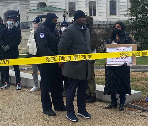 Jamaal Bowman arrested during voting rights protest at Capitol | The ...