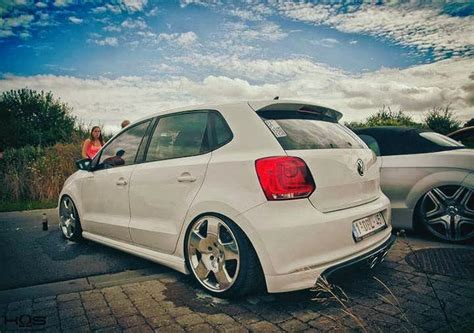 Modified Cars: White Volkswagen Polo Modified