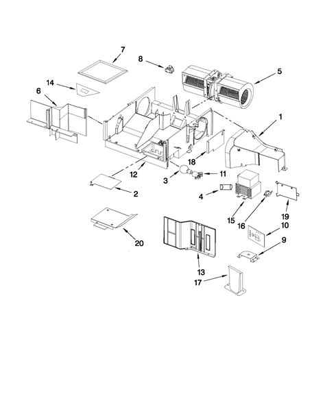 Whirlpool Microwave Parts Diagram - General Wiring Diagram