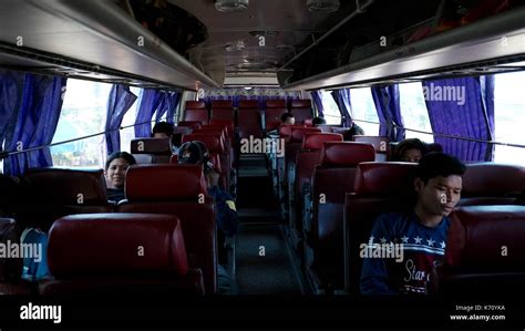 Intercity Bus Travel in Cambodia Stock Photo - Alamy