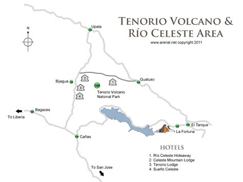 Tenorio Volcano and Rio Celeste - Costa Rica