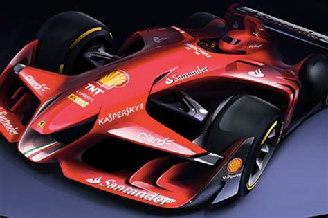 Ferrari wanted to provoke Formula 1 with its concept car design