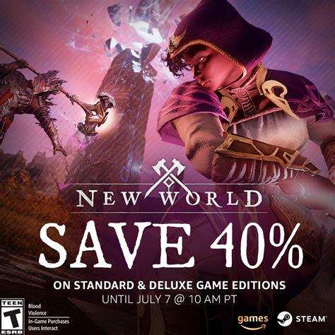 New World on Twitter: "The @Steam Summer Sale is on! Save 40% on the ...