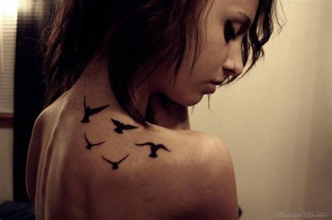 48 Nice Shoulder Blade Tattoos