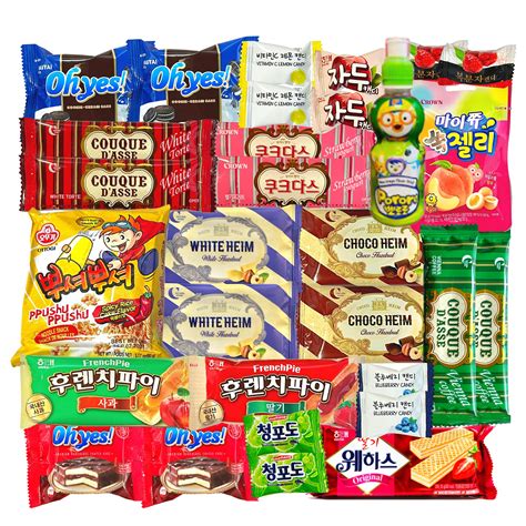 Buy Mashi Box Korean Snack Box 30 Pieces - 3-4 Full Sized Snacks ...