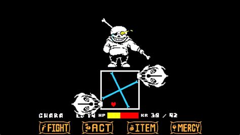 Undertale Ruined Multiverse distrust sans fight - YouTube