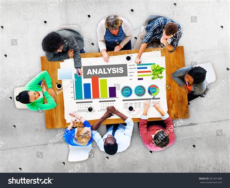 Analysis Analytics Bar Graph Chart Data Stock Photo 261931580 ...