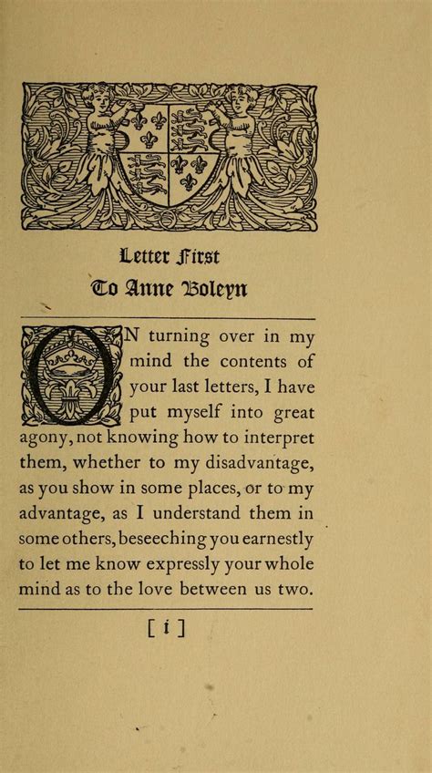 The love letters of Henry VIII to Anne Boleyn; with notes : Henry VIII ...