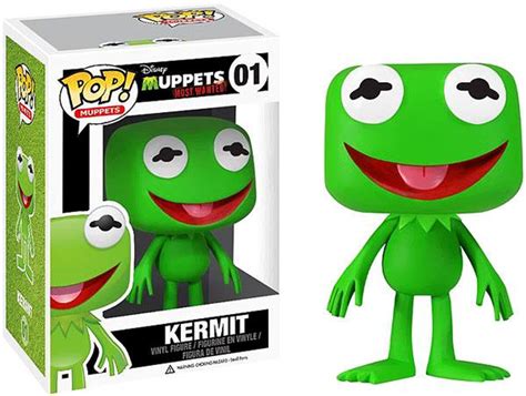 Funko The Muppets Muppets Most Wanted Funko POP TV Kermit Vinyl Figure ...