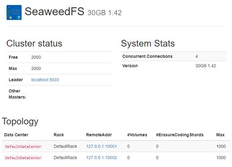 CentOS 7 installation SeaweedFS - Code World