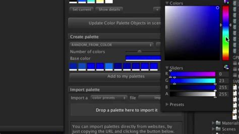 Color Palette - Creating Palettes (for Unity) - YouTube