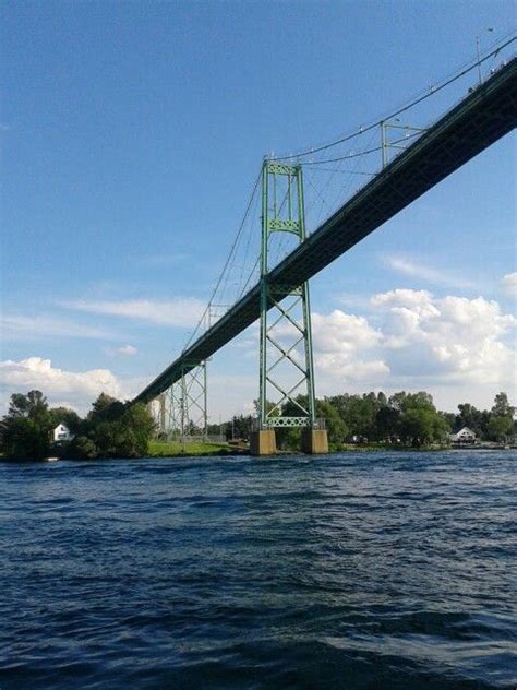 Bridge over the St. Lawrence River | Canada landscape, Saint lawrence ...